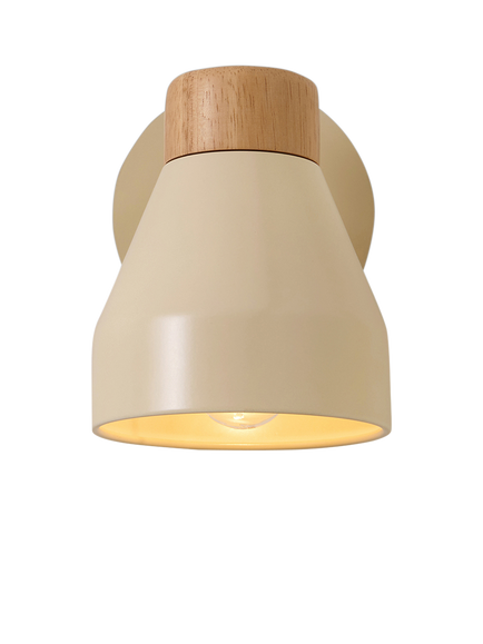 MADE Albert Wall Light, Cream, Cream