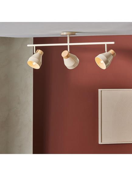 MADE Albert Spotlight Ceiling Bar, Cream - view 2, Cream
