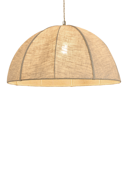 MADE Benny Easy Fit Pendant Lampshade, Natural, Natural