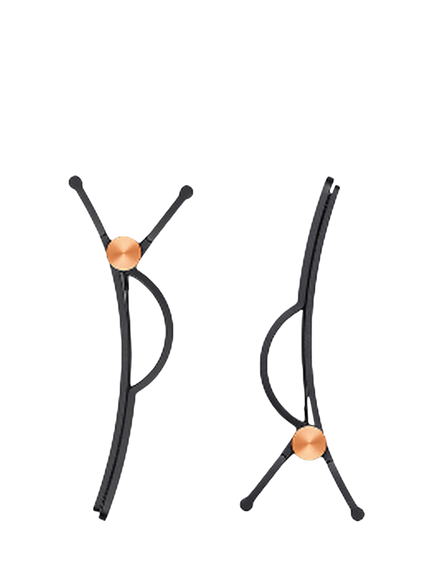 Dyson Styling Hair Clips, Black Copper - view 2, Black Copper