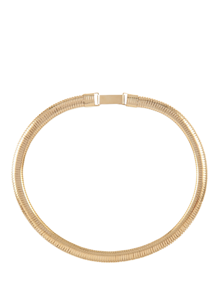 Pre-loved Flex Collar Necklace, Gold, Gold