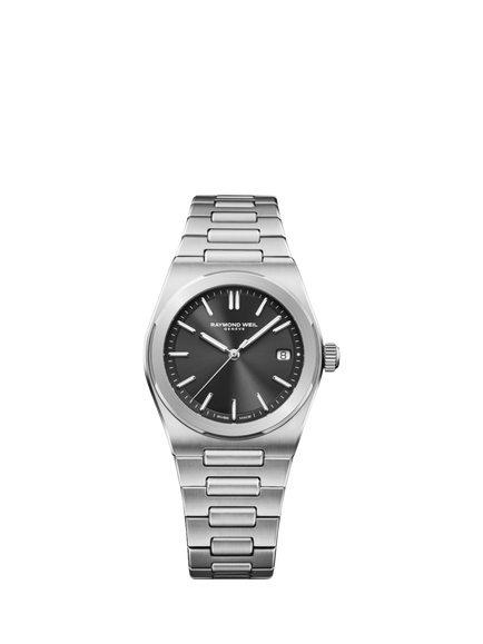 Raymond Weil Men's A.R.T Automatic 38mm Round Bracelet Strap Watch, Silver, Silver