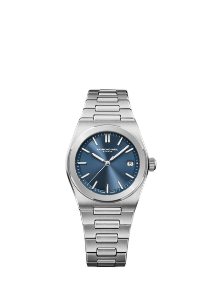 Raymond Weil Men's A.R.T Automatic 38mm Round Bracelet Strap Watch, Silver, Silver