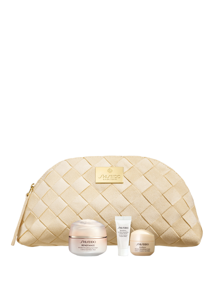 Shiseido Benefiance Anti-Wrinkle Ritual for Eyes Holiday Skincare Gift Set, Clear