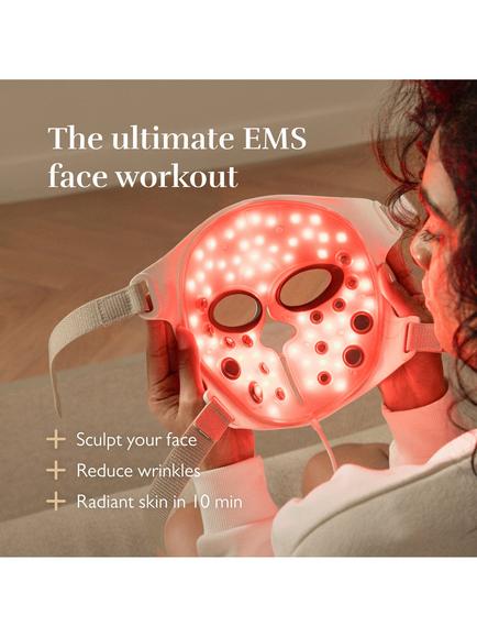 Silk'n LED EMS Light Therapy Face Mask, White - view 2, White