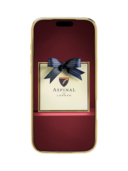 Aspinal of London iPhone 18 Max Leather Phone Case, Garnet - view 2, Garnet