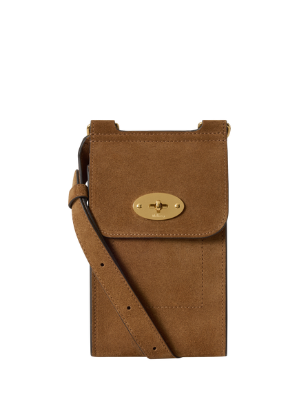 Mulberry Antony Mini Messenger Bag, Vintage Oak, Vintage Oak