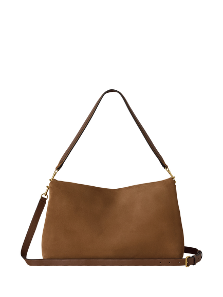 Mulberry Large Delilah Shoulder Bag, Vintage Oak - view 2, Vintage Oak