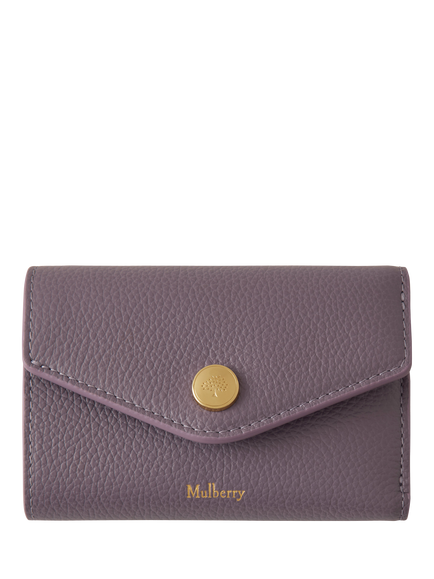 Mulberry Folded Multi-Card Wallet, Dusky Mauve, Dusky Mauve