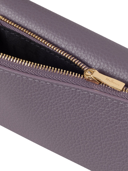 Mulberry Folded Multi-Card Wallet, Dusky Mauve - view 2, Dusky Mauve