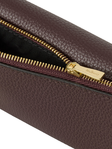Mulberry Folded Multi Card Wallet, Oxblood - view 2, Oxblood