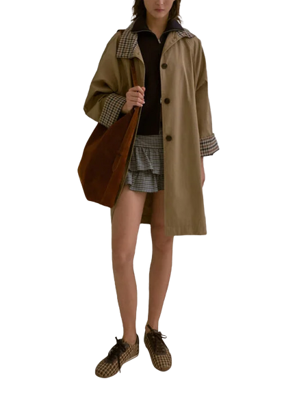 CHARLES & KEITH Aislin Hobo Bag, Pecan Brown - view 2, Pecan Brown