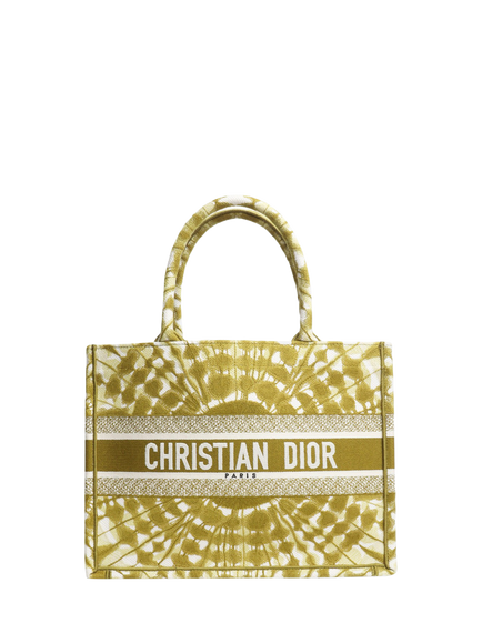 Pre-loved Christian Dior 2024 Oblique Canvas Book Tote Bag, Green, Green