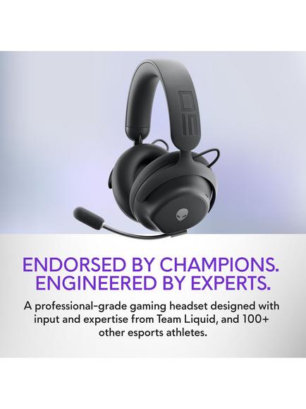 Dell Alienware Pro Bluetooth Wireless Gaming Headset with Active Noise Cancellation, Multi - view 2, Multi