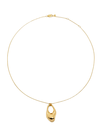 Monica Vinader Antica Bold Chain Pendant Necklace, Gold, Gold