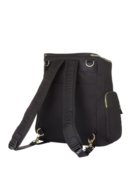 Storksak Alyssa Changing Bag, Black/Gold - view 2, Black/Gold