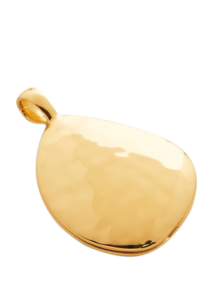 Monica Vinader Deia Pebble Pendant Necklace, Gold