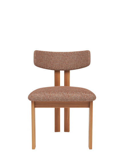 John Lewis OUTLET Aksel Dining Chair, Oak Leg, Atlas Kiln, Atlas Kiln