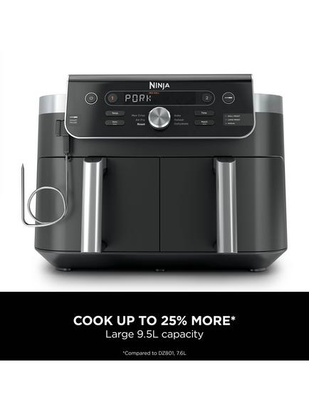 Ninja DualZone XL DZ950UK Air Fryer, 9.5L, Black - view 2, Black
