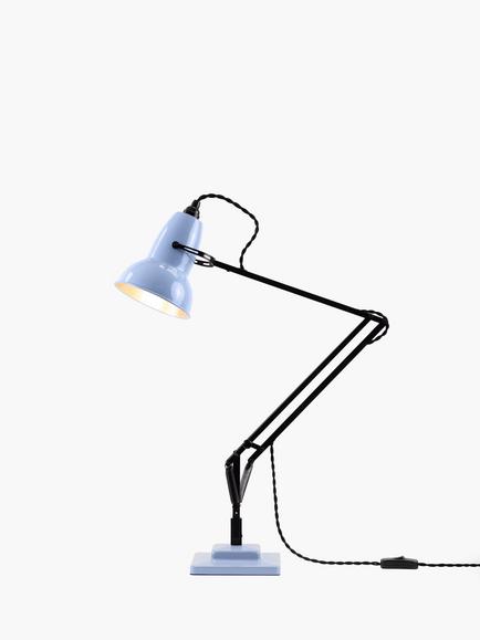 Anglepoise Original 1227 Desk Lamp, Opal Blue/Black, Opal Blue & Black