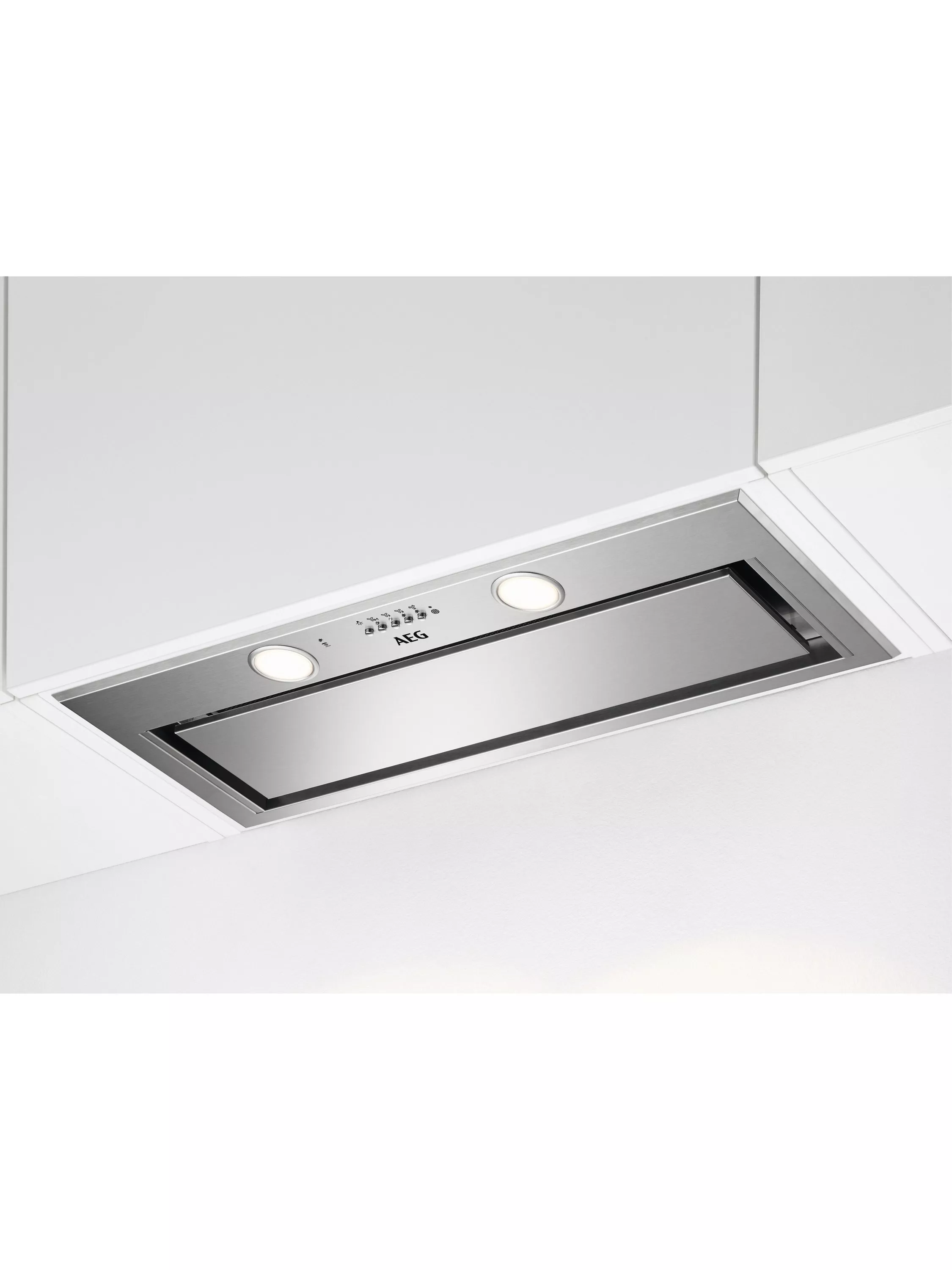 AEG OUTLET DGE5861HM Canopy Cooker Hood, Stainless Steel, Like New
