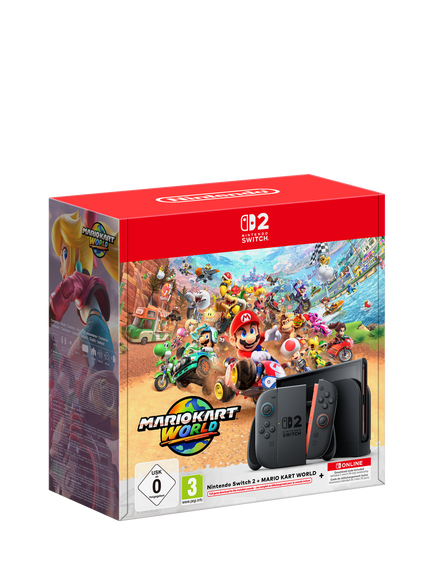 Nintendo Switch 2 + Mario Kart World 256GB Console with Joy-Con 2, Multi, Multi