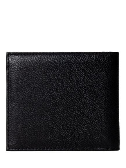 Hackett London Luxe Leather Billfold Wallet, Black - view 2, Black