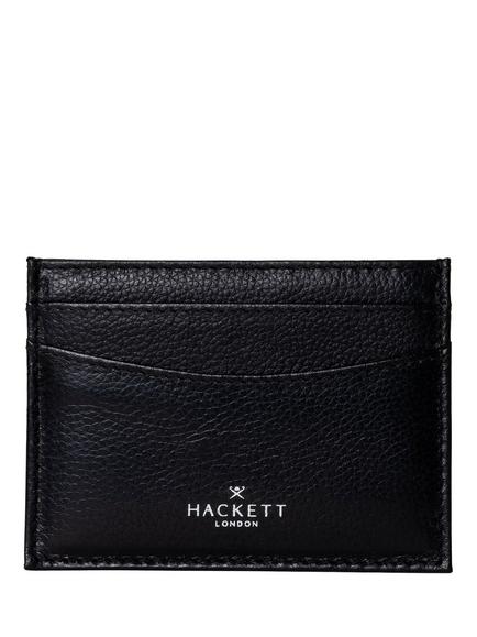 Hackett London Luxe Cardholder, Black, Black