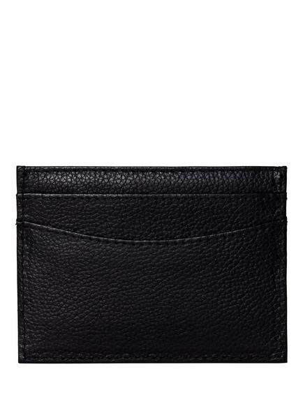 Hackett London Luxe Cardholder, Black - view 2, Black