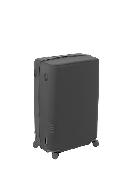 July Checked Plus & Checked Plus Expandable Suitcases Stretch Cover, Black, Black