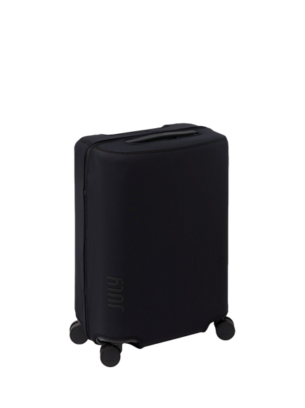 July Carry On Suitcases Stretch Cover, Black, Black