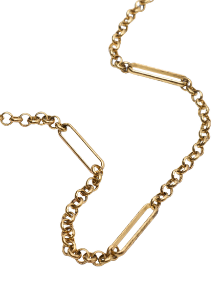 Rixo Eta 18ct Gold Plated Necklace - view 2, Gold