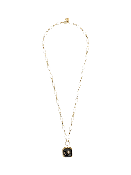 Rixo Kathryn 18ct Gold Plated Pearl Pendant Necklace, Pearl