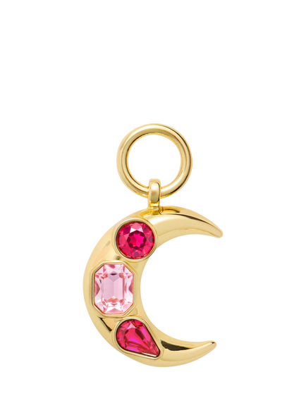 Carolina Herrera Crystal Class Collection Limited Edition Diamond Moon Charm, No Colour