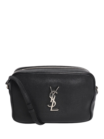 Pre-loved SAINT LAURENT Paris Lou Camera Bag, Black, Black