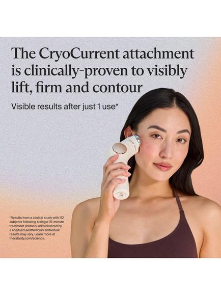 Therabody SkinSpa CryoCurrent Skin Massager, White - view 2, White