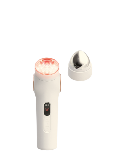 Therabody SkinSpa ThermLED Light Therapy, White, White