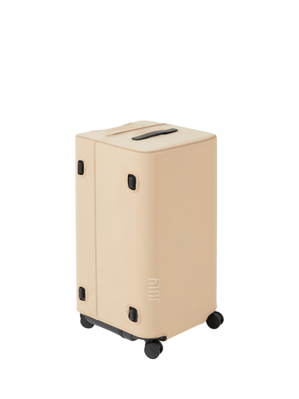 July Checked Trunk Cover, Khaki