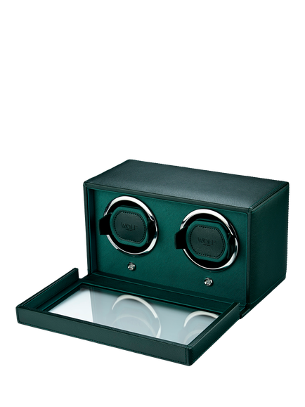 WOLF Cub Double Watch Winder, Green - view 2, Green