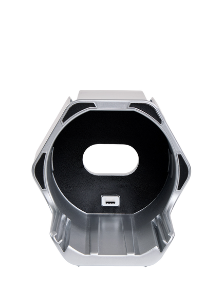 WOLF Rocket Docking Station, Silver, Silver