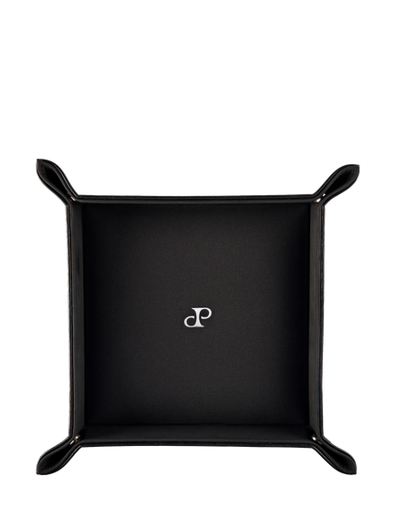 WOLF Philipp Snap Valet Tray, Black, Black