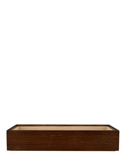 WOLF Vault Luxe Small Tray - view 2, Chestnut Brown