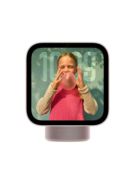 Apple HomeView Smart Speaker with 7" Screen, Rose Pink