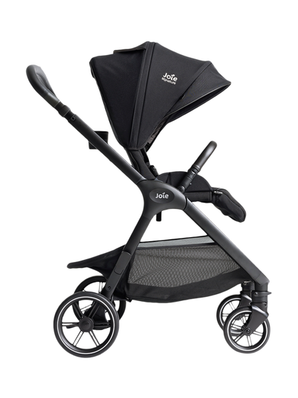 Joie Baby Signature Valora Compact 4-in-1 Pushchair, Ramble XL Carrycot, i-Level Pro Car Seat & i-Base Encore Travel Ready Bundle - view 2, Eclipse