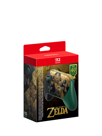 Nintendo Switch 2 Pro Controller, The Legend of Zelda 40th Anniversary Edition, Multi - view 2, Multi