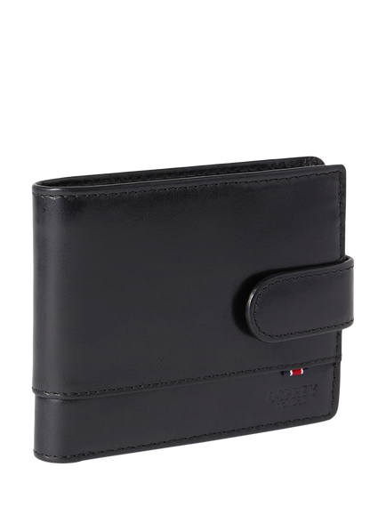 OSPREY LONDON The London Leather Coin Wallet - view 2, Black