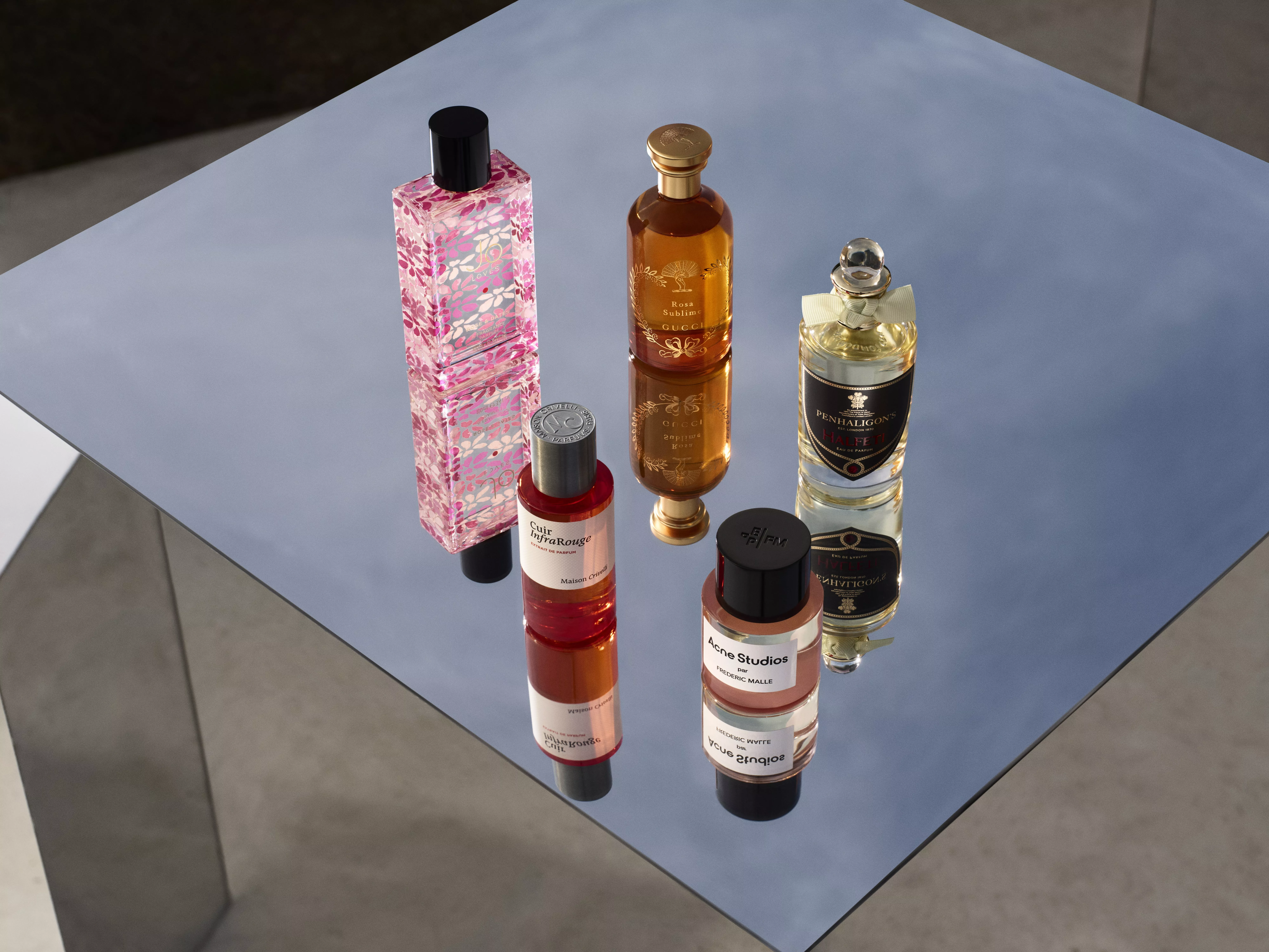 A selection of fragrances