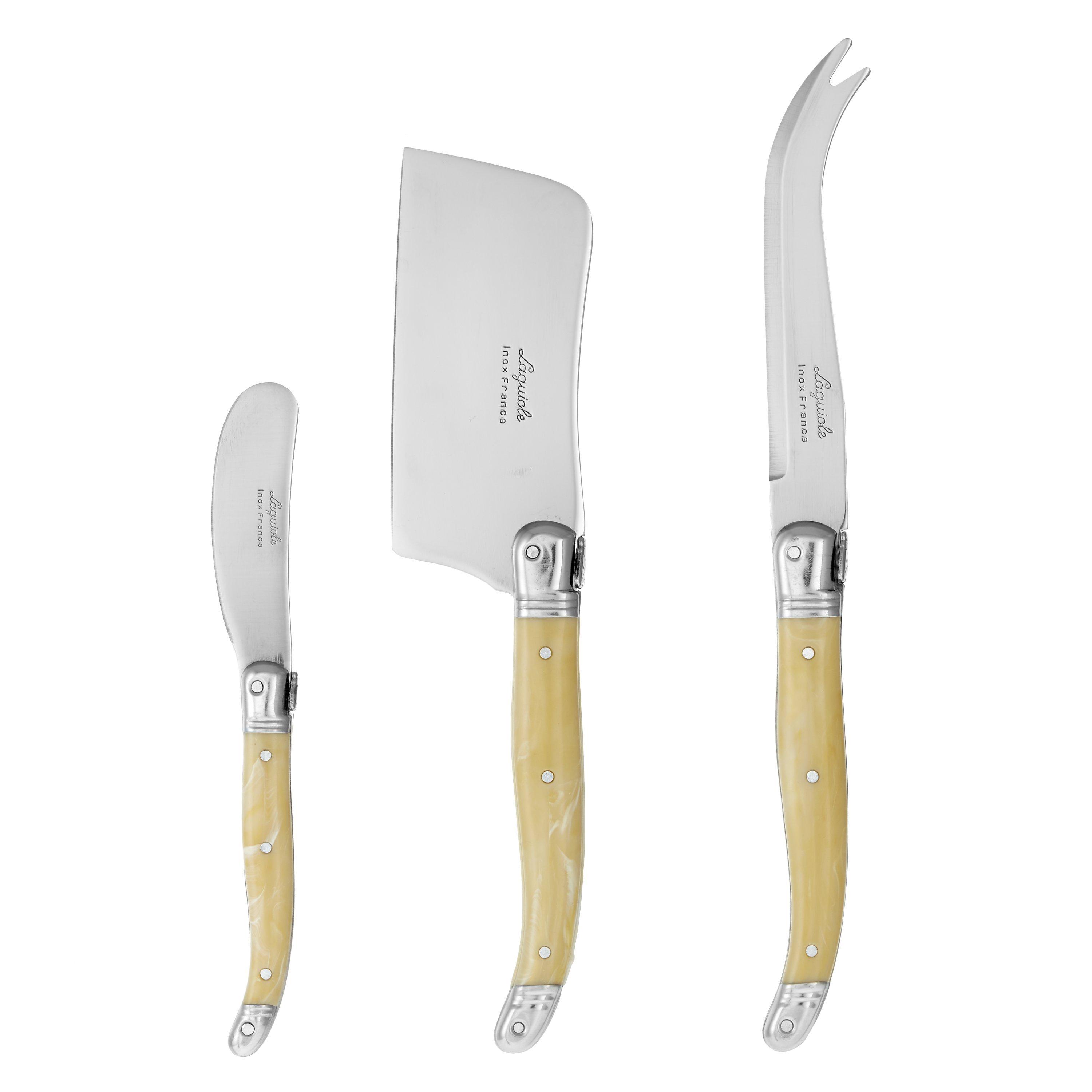Laguiole by Jean Dubost Cheese Knife Set, 3 Piece
