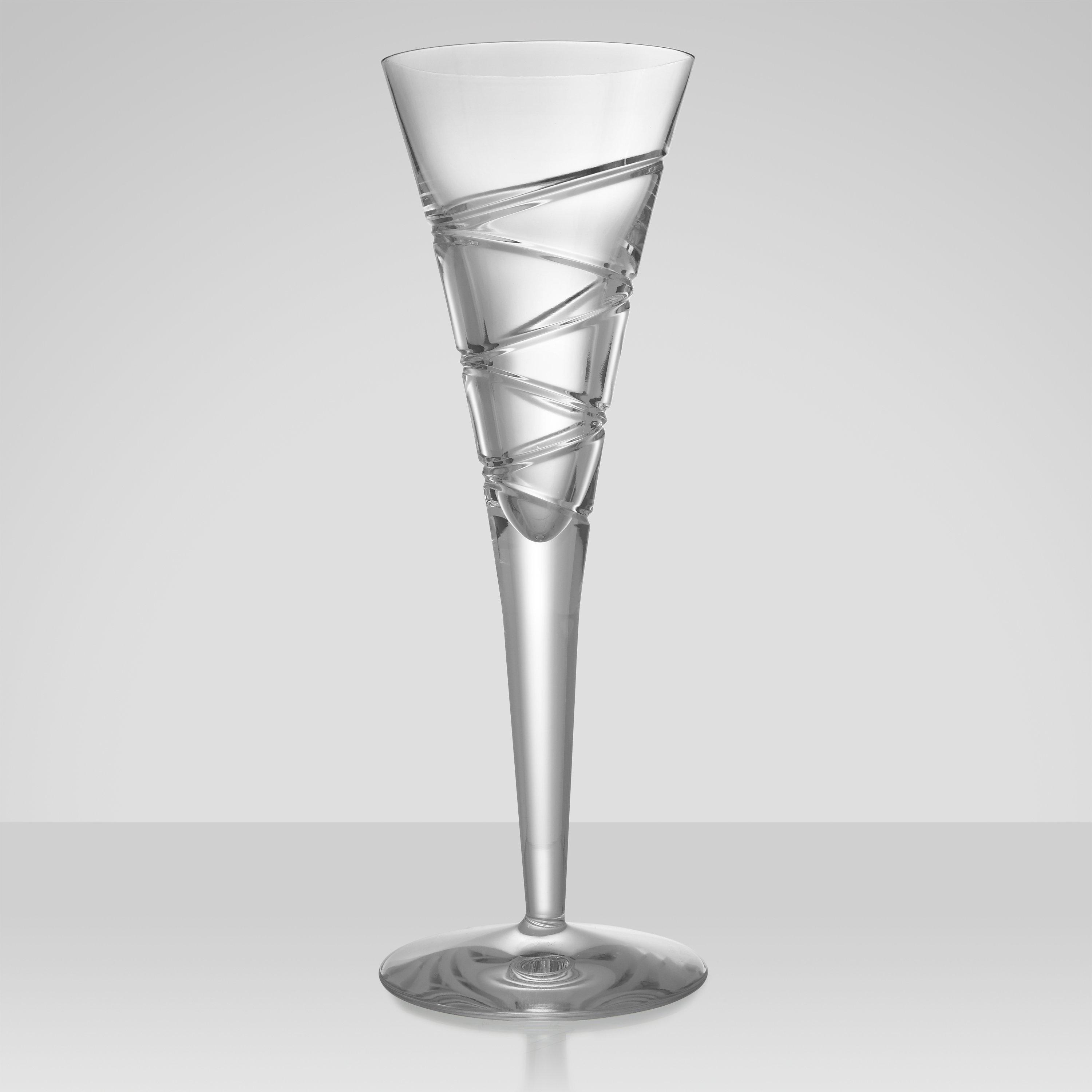 Jasper Conran for Waterford Crystal Aura Flutes, Set of 2