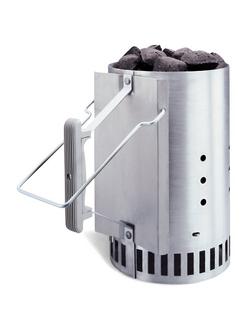 Weber Rapidfire Chimney Starter, Silver